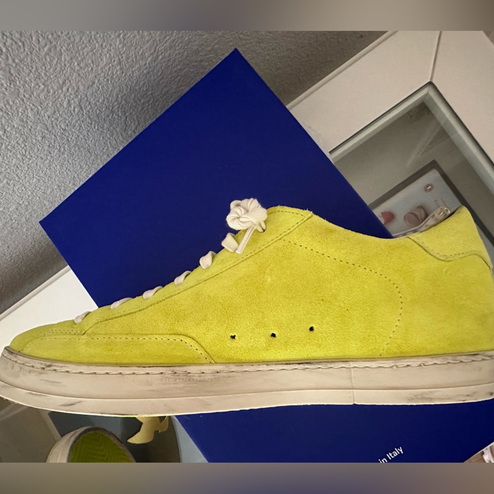 P448 John Platform Sneaker in Sunshine - Picture 7 of 13